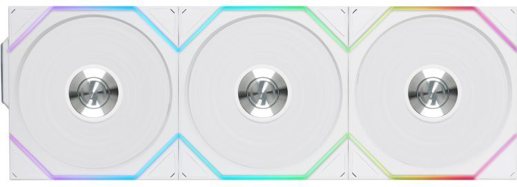 Lian Li - UNI FAN TL 120 - Case Fan - Wit - 120mm - Triple Pack