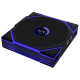 Lian Li - UNI FAN TL Wireless LCD Ventilator - 120mm - RGB - 3-pack - Zwart