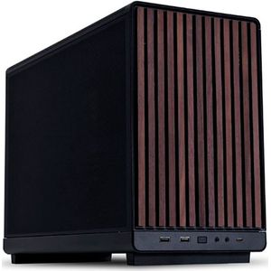 Lian Li A3 - Houten Glas Versie - Micro-ATX PC Toren Behuizing