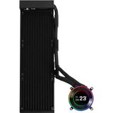 Lian Li - HydroShift II LCD-C 360N - AIO Koeler - Zwart - 360 mm Radiator
