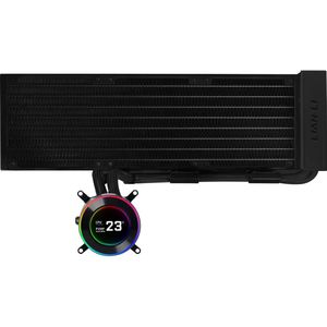 Lian Li - HydroShift II LCD-C 360N - AIO Koeler - Zwart - 360 mm Radiator