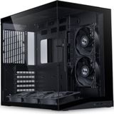 Lian-Li O11 Dynamic Mini V2 Flow - PC Behuizing - Zwart - mATX Mini-ITX ATX
