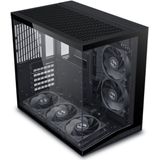 Lian-Li O11 Dynamic Mini V2 Flow - PC Behuizing - Zwart - mATX Mini-ITX ATX