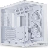 Lian-Li O11 Dynamic Mini V2 - PC-behuizing - Wit - mATX ATX Mini-ITX