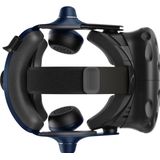 HTC VIVE PRO 2 Full Kit Virtual Reality Bril Zwart (mat - Zwart/Blauw Incl. Controlle - Met Headset