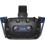 HTC VIVE PRO 2 Full Kit Virtual Reality Bril Zwart (mat - Zwart/Blauw Incl. Controlle - Met Headset
