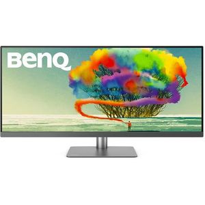 Benq - PD3420Q - Monitor - Grijs - 34 inch - IPS - 3440 x 1440 Pixels