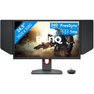 BenQ - Gaming Monitor 240hz - ZOWIE XL2546K - DyAc Scherm - 1080p Beeldscherm - 24 inch