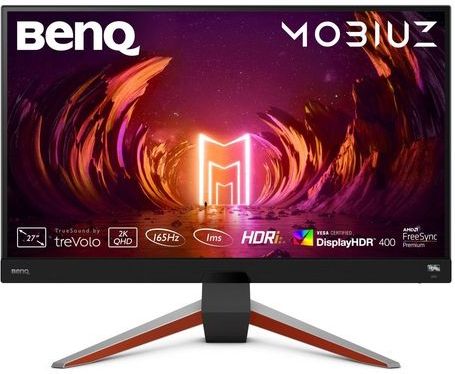 BenQ Gaming Monitor Mobiuz EX2710Q - 2560x1440 QHD - 165Hz - IPS Beelscherm - Ingebouwde Speakers - 27 inch