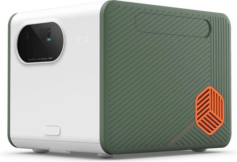 BenQ Full HD Mini Beamer GS50 - Projector Draadloos - Incl luidsprekers met Extra Bas - Wifi / HDMI / USB