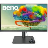 BenQ 4K Monitor PD2705U - Geschikt voor Mac - UHD - sRGB - Rec. 709 - HDR10 - IPS - AQCOLOR - 60 Hz - USB-C - 27 inch