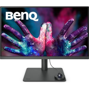 BenQ 4K Monitor PD2705U - Geschikt voor Mac - UHD - sRGB - Rec. 709 - HDR10 - IPS - AQCOLOR - 60 Hz - USB-C - 27 inch
