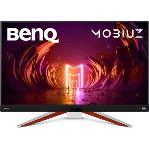 BenQ MOBIUZ EX2710U 4K Gaming Monitor (27 inch, IPS, 144Hz, 1ms, HDR 600, HDMI 2.1, 48Gbps volledige bandbreedte, VRR compatibel met PS5, afstandsbediening)