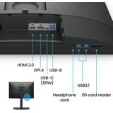 BenQ Monitor Grafisch Design SW242Q - AdobeRGB - 90W - Display voor Fotografen - LED Backlight - 24.1 inch