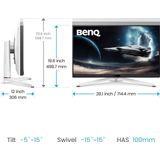 BenQ - MOBIUZ EX321UX - Gamingmonitor - 32” - Mini LED - 4K - 144Hz - HDMI 2.1