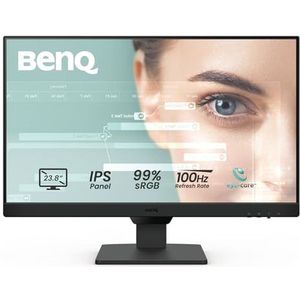 BenQ GW2490E 24 inch gaming display, 100 Hz, Full HD, IPS, Eye-Care, HDMI, DP