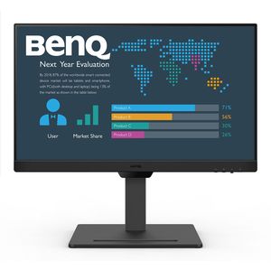 BenQ Full HD Monitor GW2490T - 100Hz - IPS - 1920x1080p - EyeCare - 24 inch - In hoogte verstelbaar
