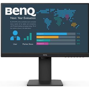 Benq - Bl2486tc - 24 Inch Full HD IPS Monitor - Zwart - LED - 100Hz