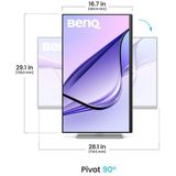 BenQ MA320U 32" 4K UHD - Beeldscherm - Zwart - HDMI en USB-C