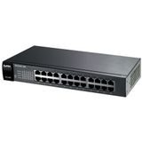 Zyxel ES1100-24E Unmanaged Zwart