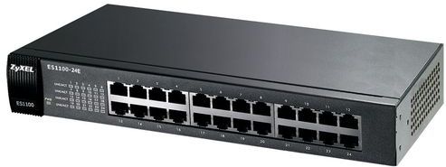 Zyxel ES1100-24E Unmanaged Zwart