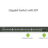 Zyxel GS1900-48 L2 Gigabit Ethernet (10/100/1000) Zwart