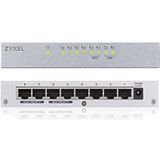 Zyxel 8-port Desktop Gigabit Ethernet Switch | Metallgehäuse, [GS108B]