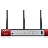 Zyxel USG20W-VPN-EU0101F draadloze router Gigabit Ethernet Dual-band (2.4 GHz / 5 GHz) Grijs, Rood