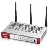 Zyxel USG20W-VPN-EU0101F draadloze router Gigabit Ethernet Dual-band (2.4 GHz / 5 GHz) Grijs, Rood