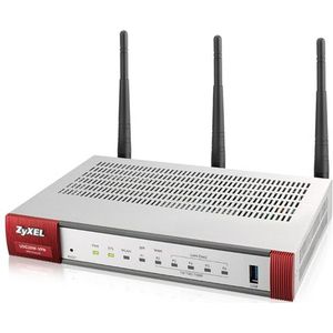 Zyxel USG20W-VPN-EU0101F draadloze router Gigabit Ethernet Dual-band (2.4 GHz / 5 GHz) Grijs, Rood
