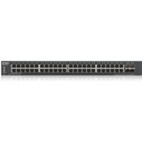 Zyxel XGS1930-52 Managed L3 Gigabit Ethernet (10/100/1000) Zwart