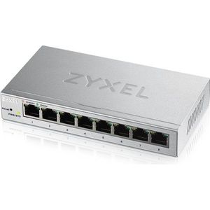 Zyxel 8-poorts Gigabit Web Managed Switch, Levenslange garantie [GS1200-8]