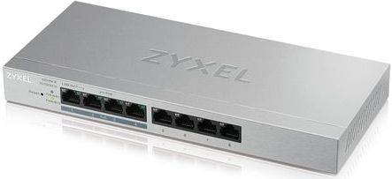 Zyxel GS1200-8HP v2 Managed Gigabit Ethernet (10/100/1000) Power over Ethernet (PoE) Grijs