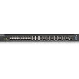 Zyxel XS3800-28 Managed L2+ 10G Ethernet (100/1000/10000) Zwart