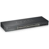 Zyxel GS1920-24V2 Managed Gigabit Ethernet (10/100/1000) Zwart