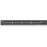 Zyxel GS1920-48V2 Managed Gigabit Ethernet (10/100/1000) Zwart