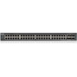 Zyxel GS1920-48V2 Managed Gigabit Ethernet (10/100/1000) Zwart