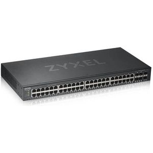 Zyxel GS1920-48V2 Managed Gigabit Ethernet (10/100/1000) Zwart