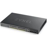 Zyxel GS1920-24HPV2 Managed Gigabit Ethernet (10/100/1000) Power over Ethernet (PoE) Zwart