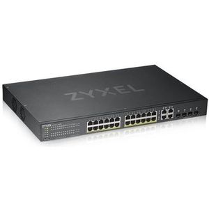 Zyxel GS1920-24HPV2 Managed Gigabit Ethernet (10/100/1000) Power over Ethernet (PoE) Zwart