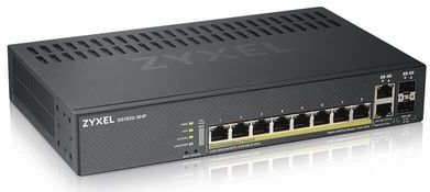 Zyxel GS1920-8HPV2 Managed Gigabit Ethernet (10/100/1000) Power over Ethernet (PoE) Zwart