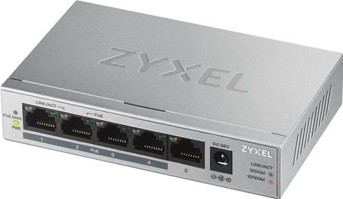 Zyxel GS1005HP-EU0101F - Switch - 10 Gbps