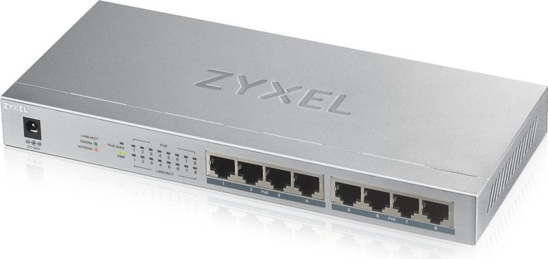Switch ZyXEL GS1008HP-EU0101F 16 Gbps