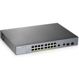 Zyxel GS1350-18HP-EU0101F netwerk-switch Managed L2 Gigabit Ethernet (10/100/1000) Power over Ethernet (PoE) Grijs
