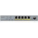 Zyxel GS1350-6HP-EU0101F netwerk-switch Managed L2 Gigabit Ethernet (10/100/1000) Power over Ethernet (PoE) Grijs