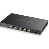 Zyxel - GS2220-28HP - Switch - 24 Poorten - Beheerd - L2
