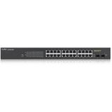 Zyxel GS1900-24HP Managed Gigabit Ethernet (10/100/1000) 1U Zwart