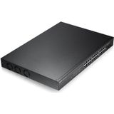 Zyxel GS1900-24HP Managed Gigabit Ethernet (10/100/1000) 1U Zwart
