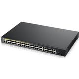 Zyxel - GS1900-48HPv2 - Switch - Beheerd - 48 Poorten - PoE