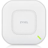 Zyxel - Draadloos Access Point met WiFi 6 (802.11ax Dual Band), 1,77 Gbps met Quad Core CPU en dubbele 2x2 MU-MIMO-antenne, Beheerbaar via Nebula APP/Cloud of standalone [NWA110AX]